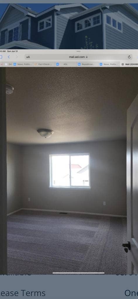 4 bedroom 2 1/2 bath house