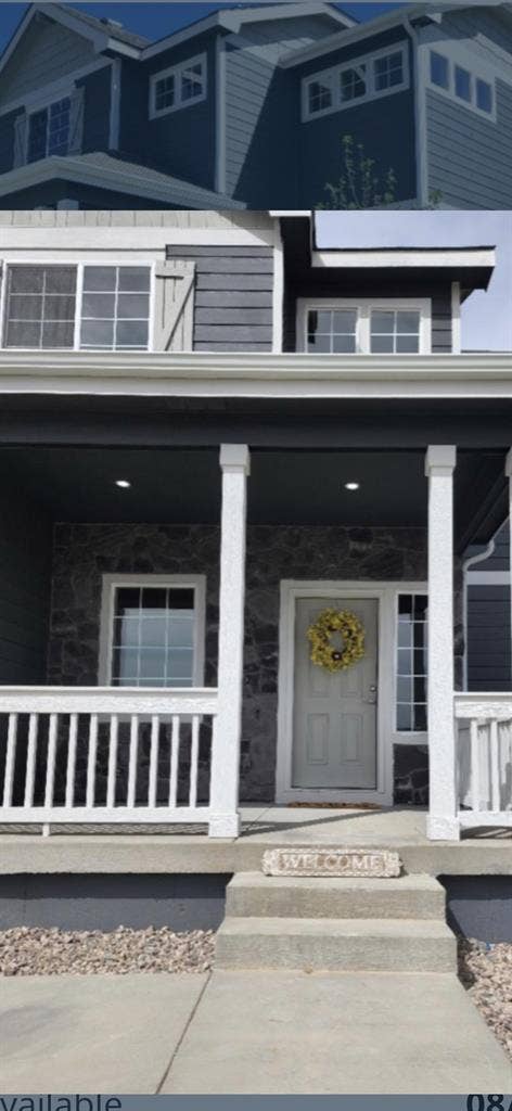 4 bedroom 2 1/2 bath house