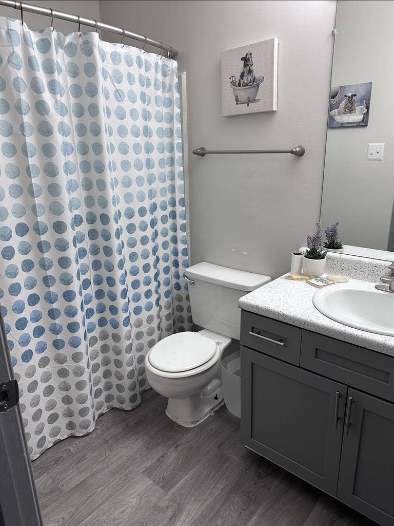 Quite room in a nice area