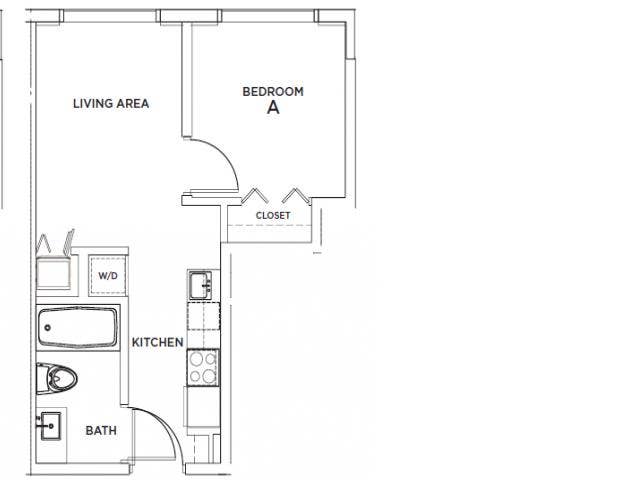 One bedroom apartment