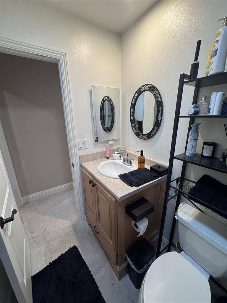 Room and private bathroom