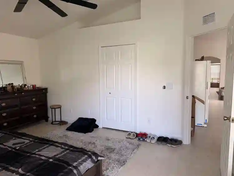 One big size master bedroom
