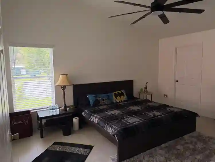 One big size master bedroom