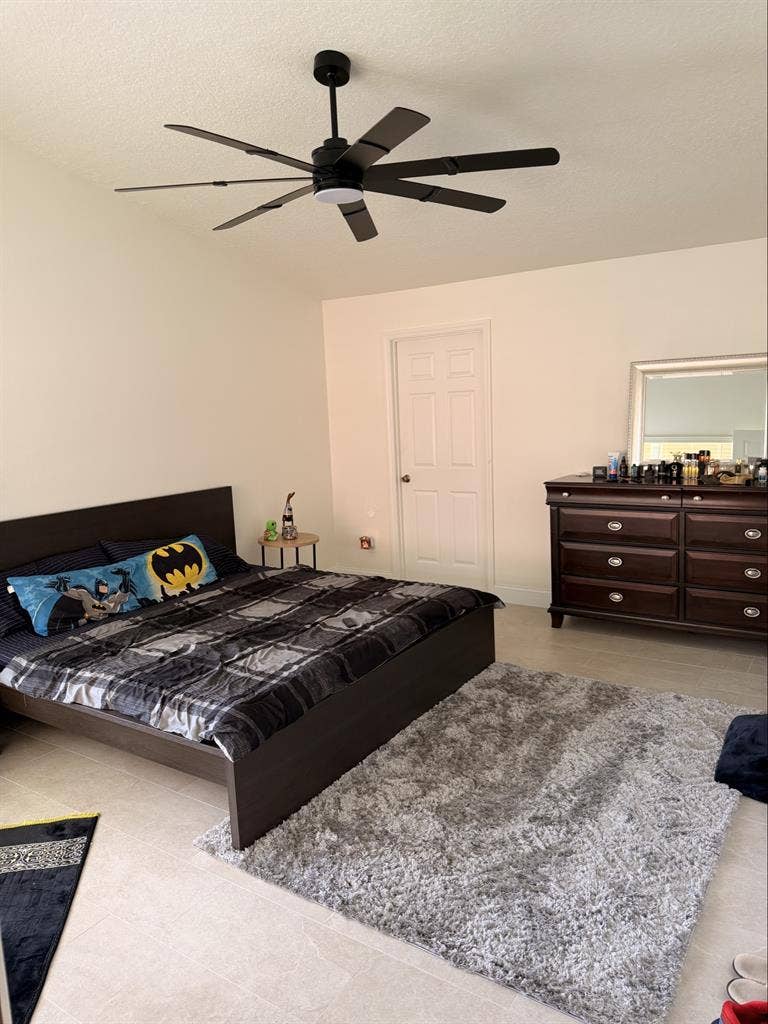One big size master bedroom