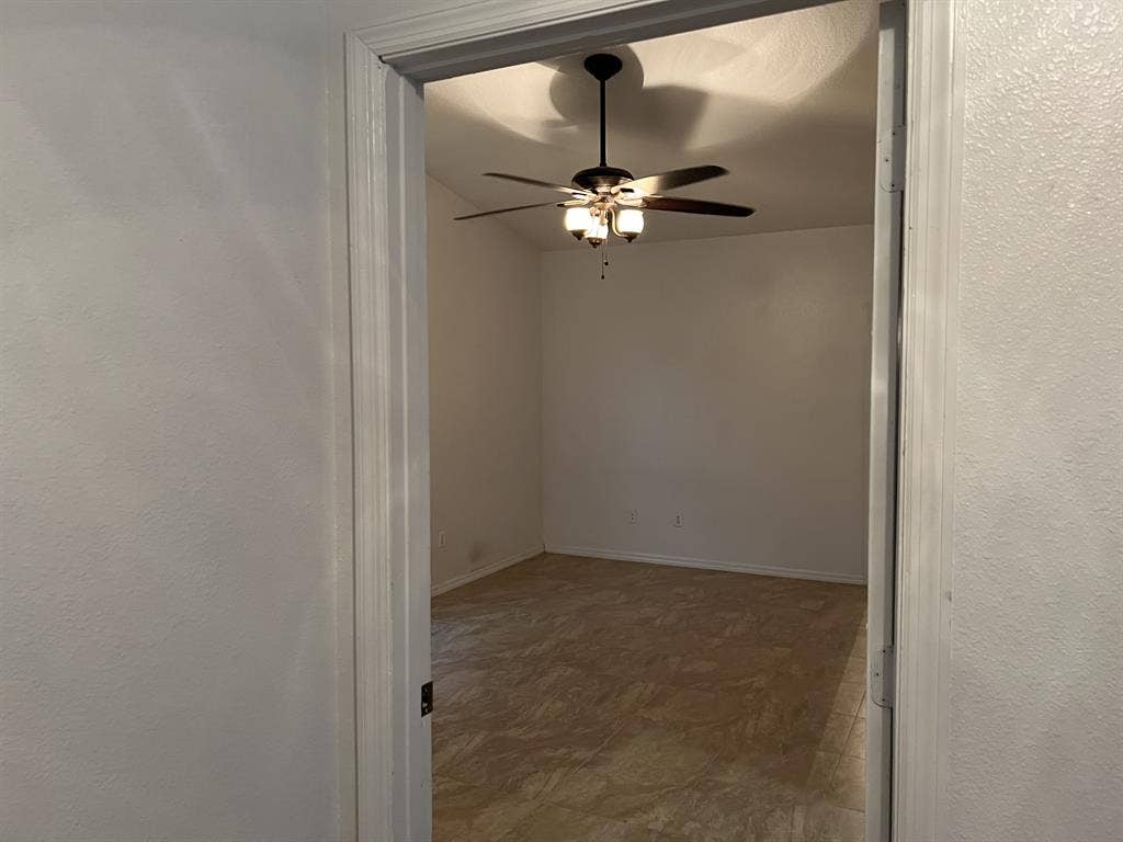 Master bedroom in large home