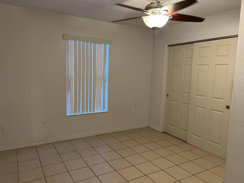 Master bedroom in large home