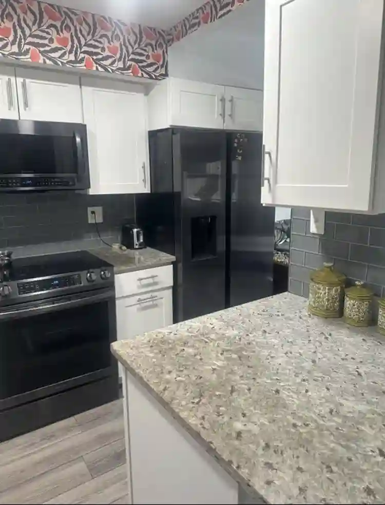 Furnished bedroom 2 bed townhouse