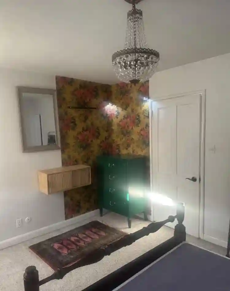 Furnished bedroom 2 bed townhouse