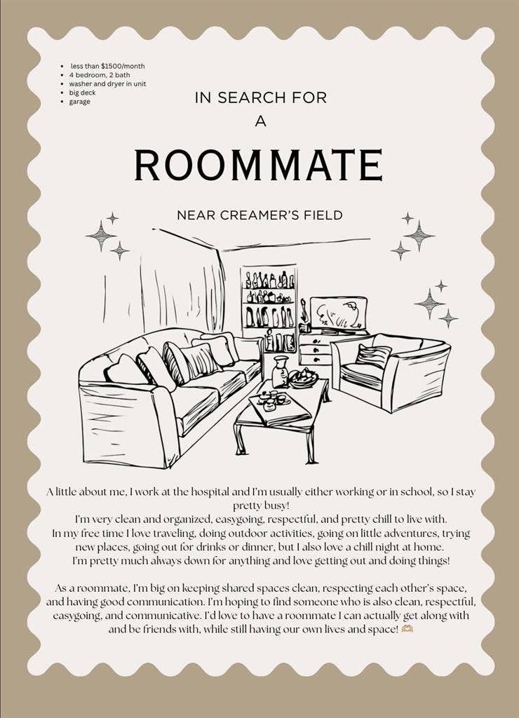 Looking for a Roommate