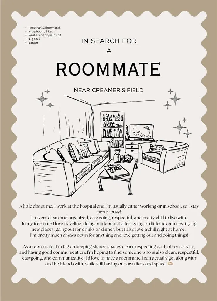 Looking for a Roommate