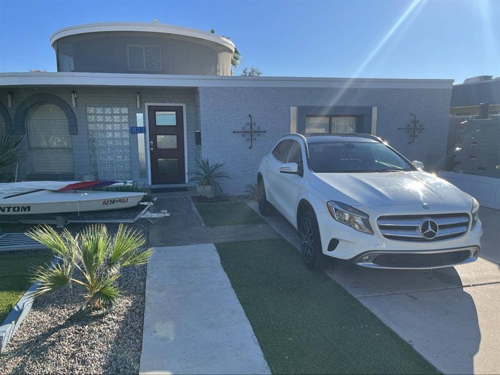Unique home with a pool