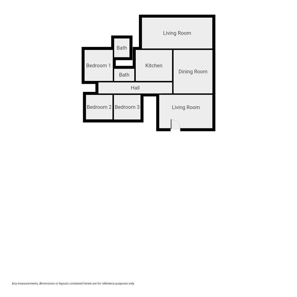 3 BR in Raleigh