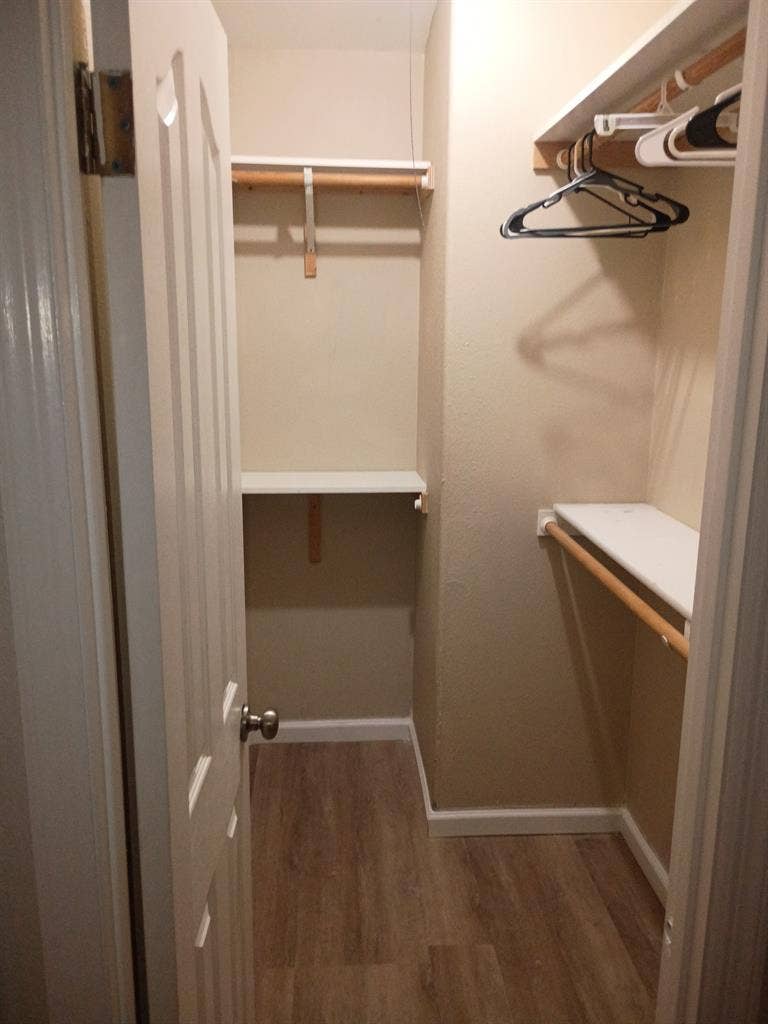 Master bedroom/private bathroom