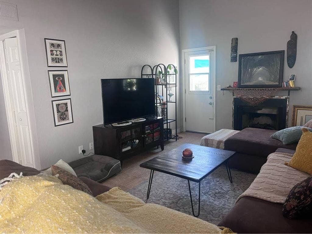 Primary bedroom in gorgeous house!