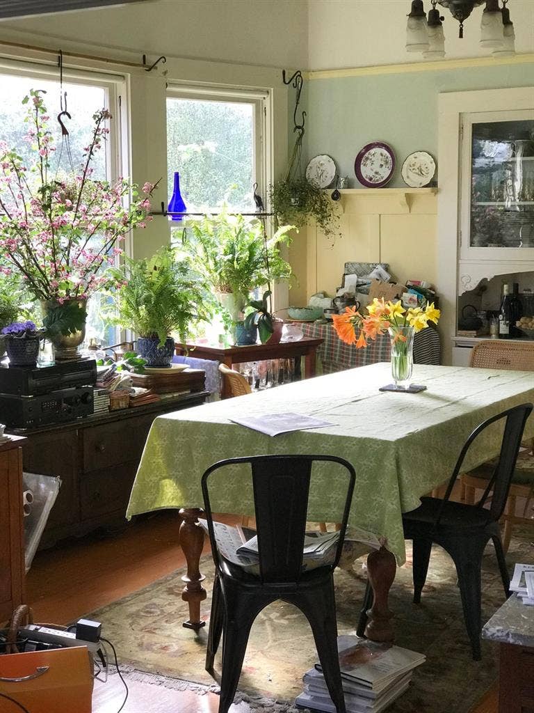 Room w Skylight Victorian Garden