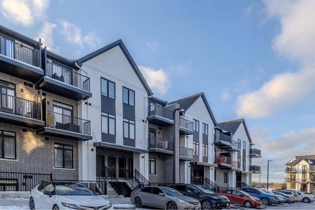 2 bed 2 bath two storey stack condo