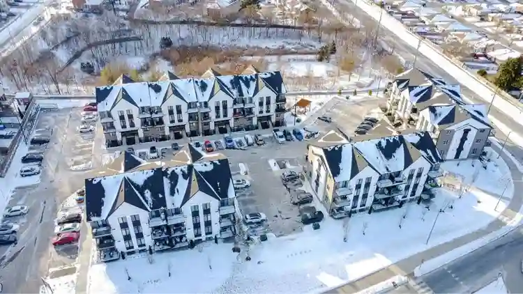 2 bed 2 bath two storey stack condo