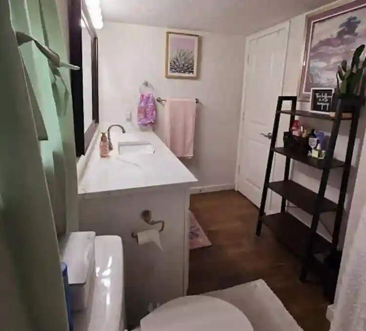 Private room in a peaceful home