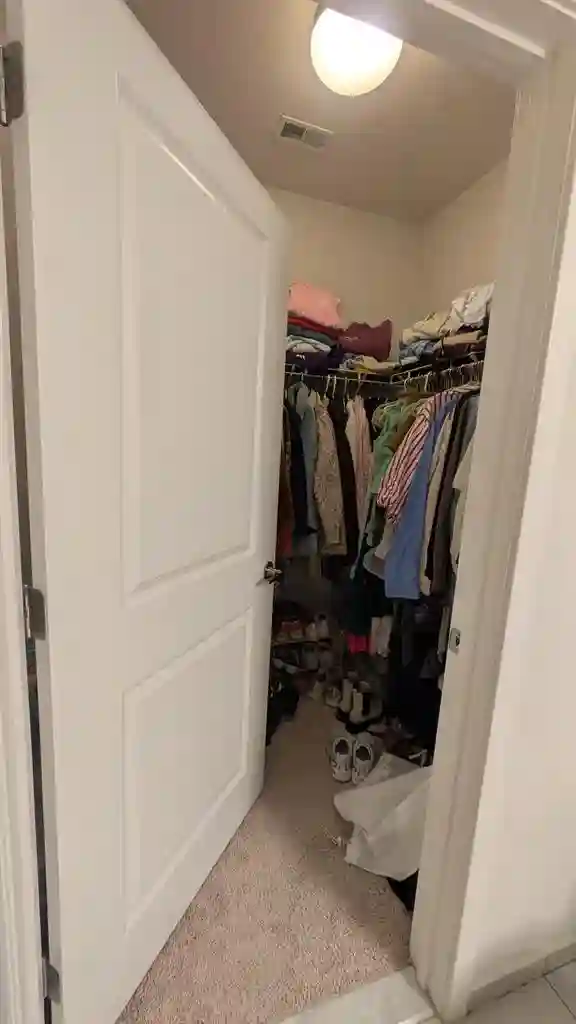 Primary bedroom w/ private bath