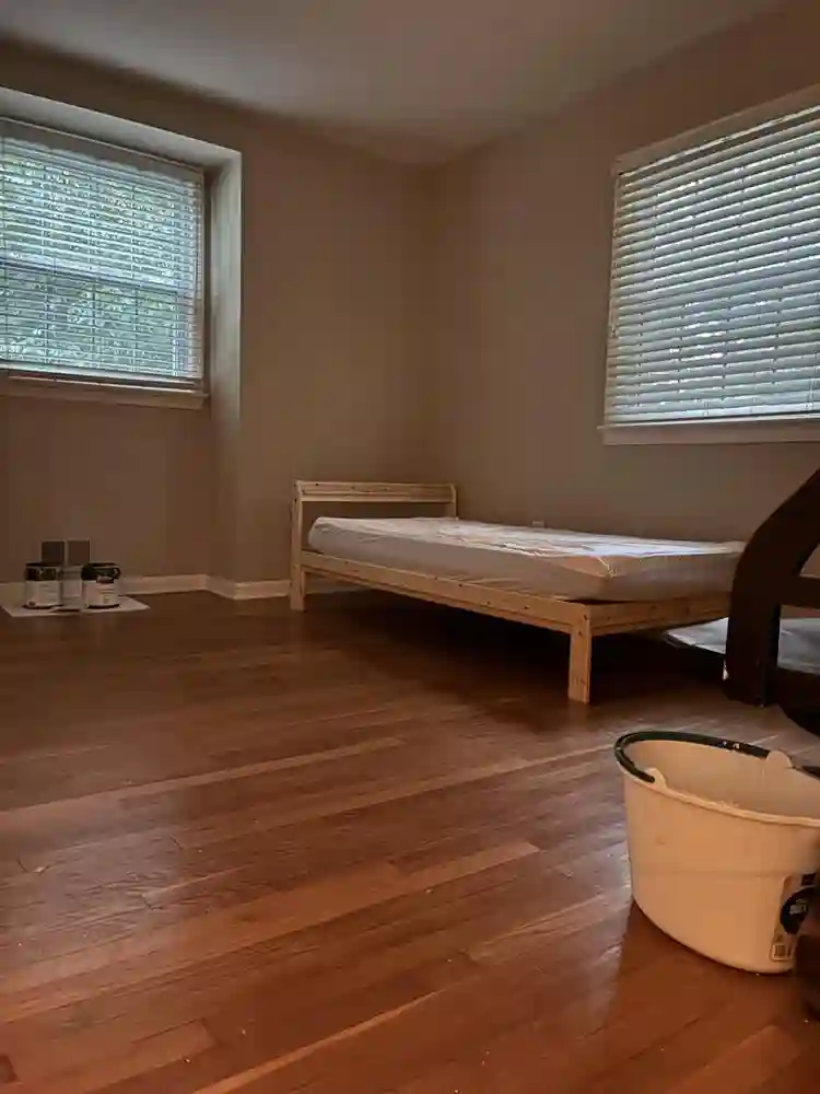 Unfurnished large room with private