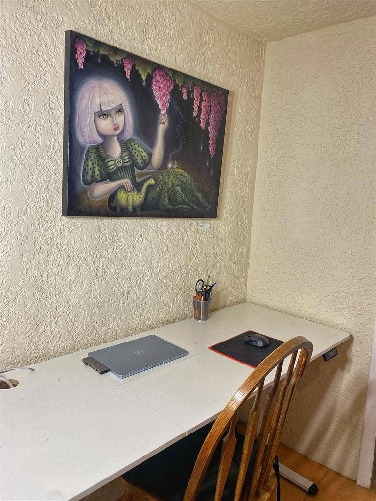 Artistic casita near the Railyard