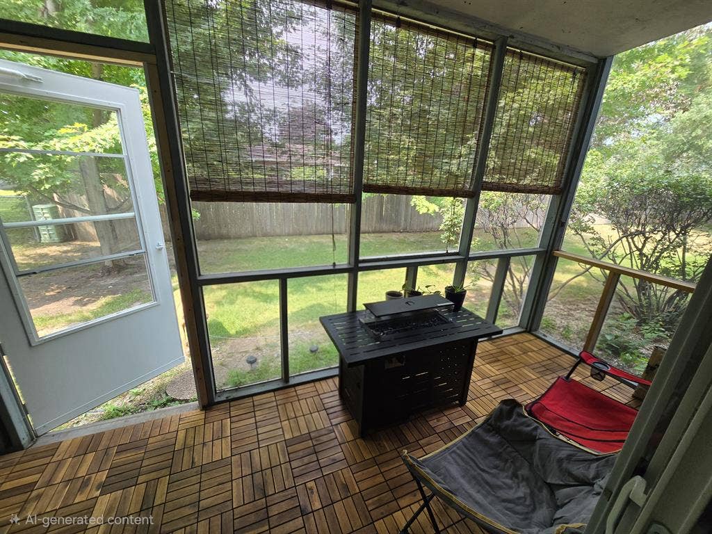 Furnished room+bathroom+garage