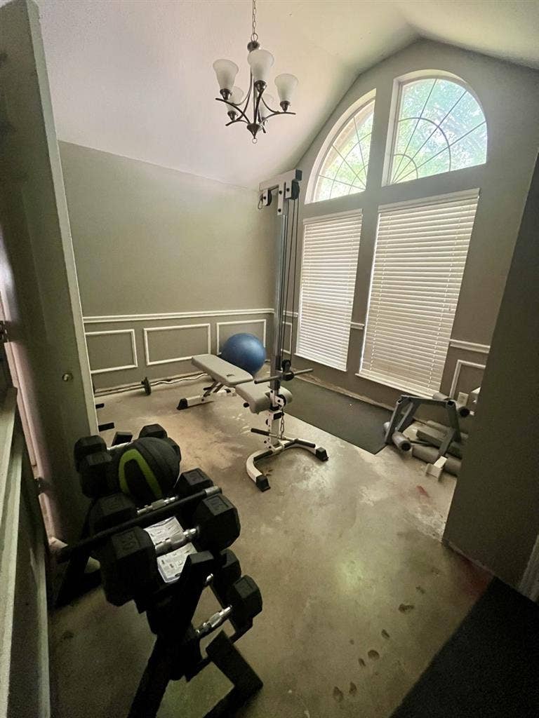 Private bedroom and bathroomm