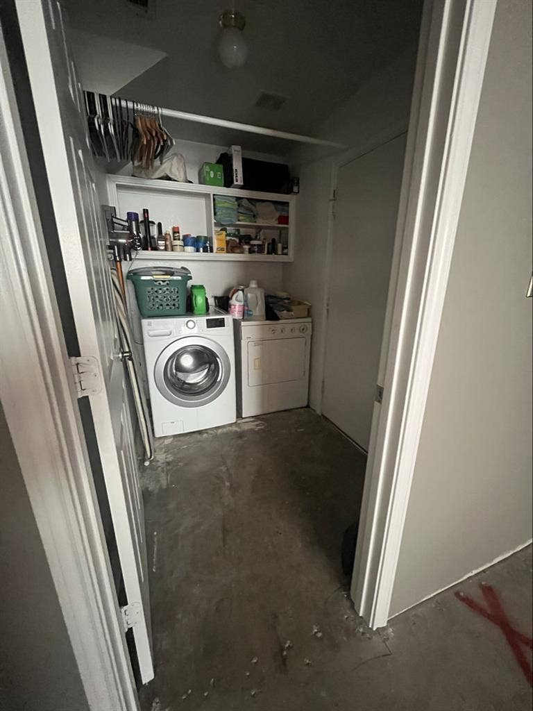 Private bedroom and bathroomm