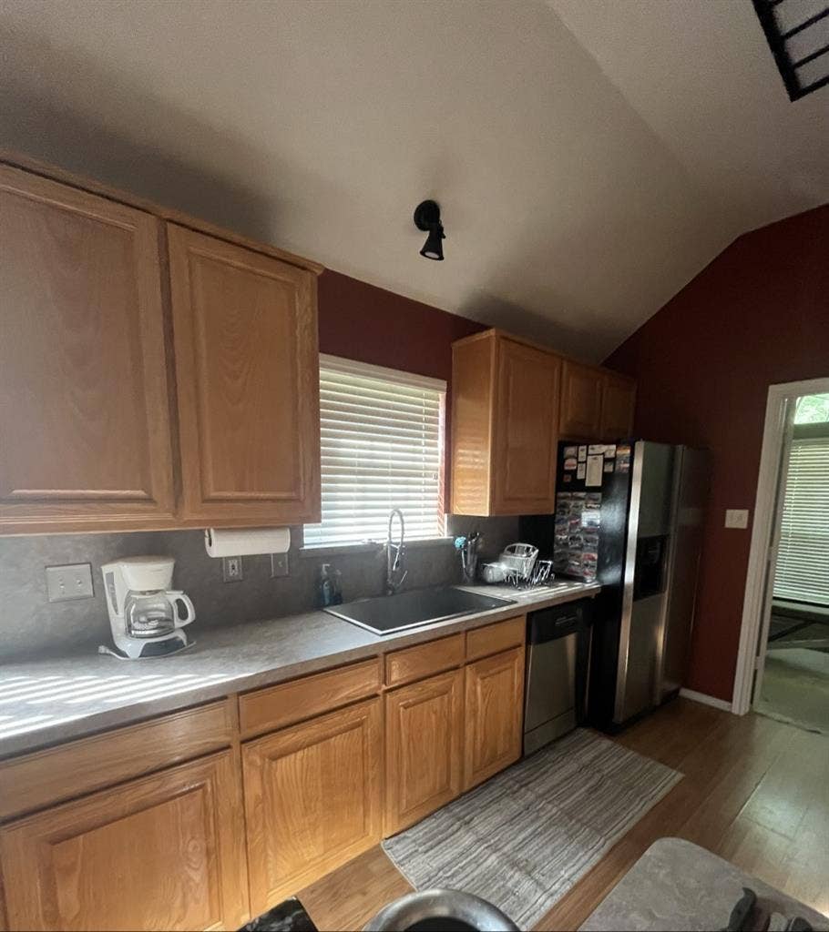 Private bedroom and bathroomm