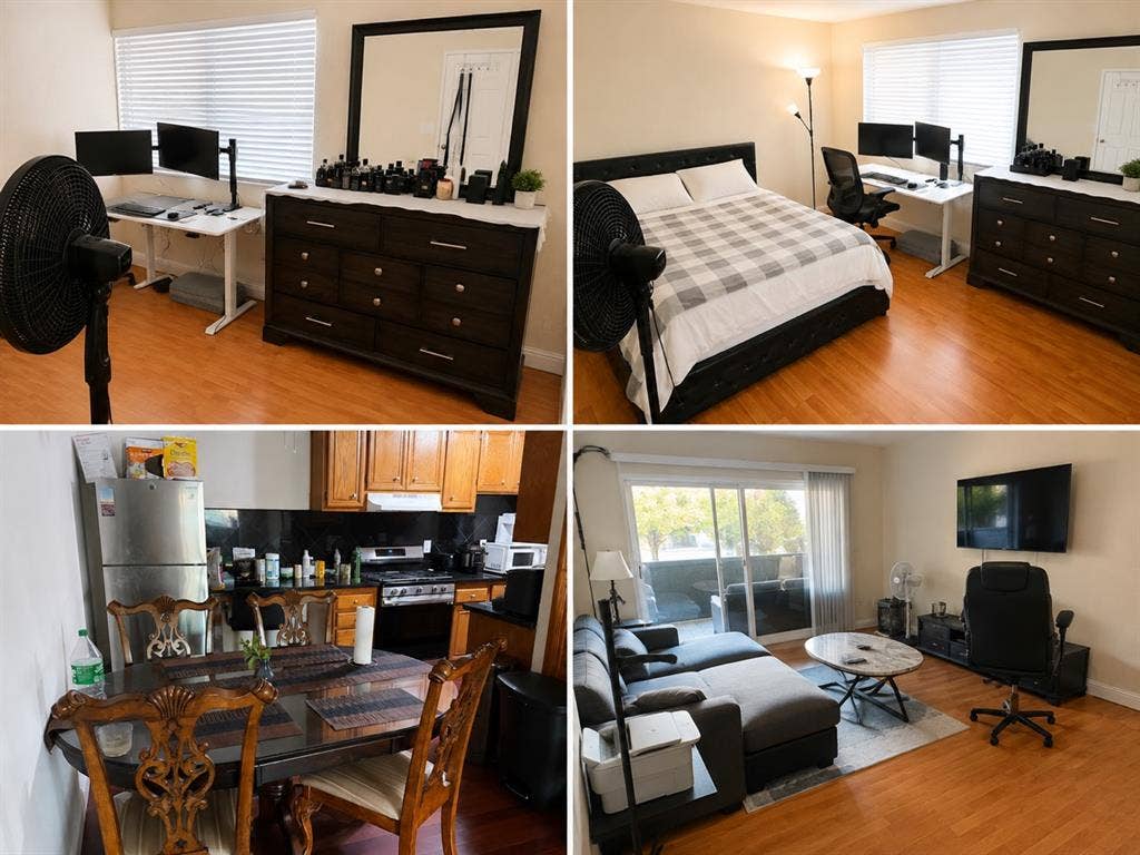 2-bed, 2-bath furnished Apt $2500