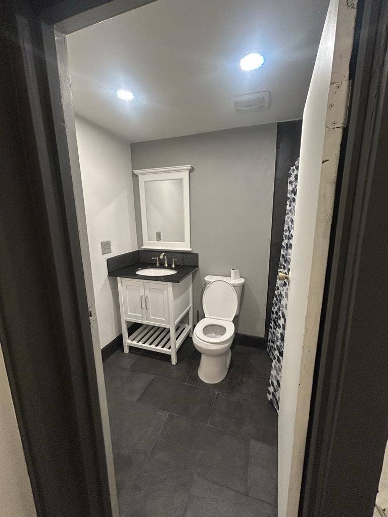 Room with private entrance