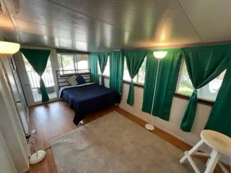 Separate entrance, with patio