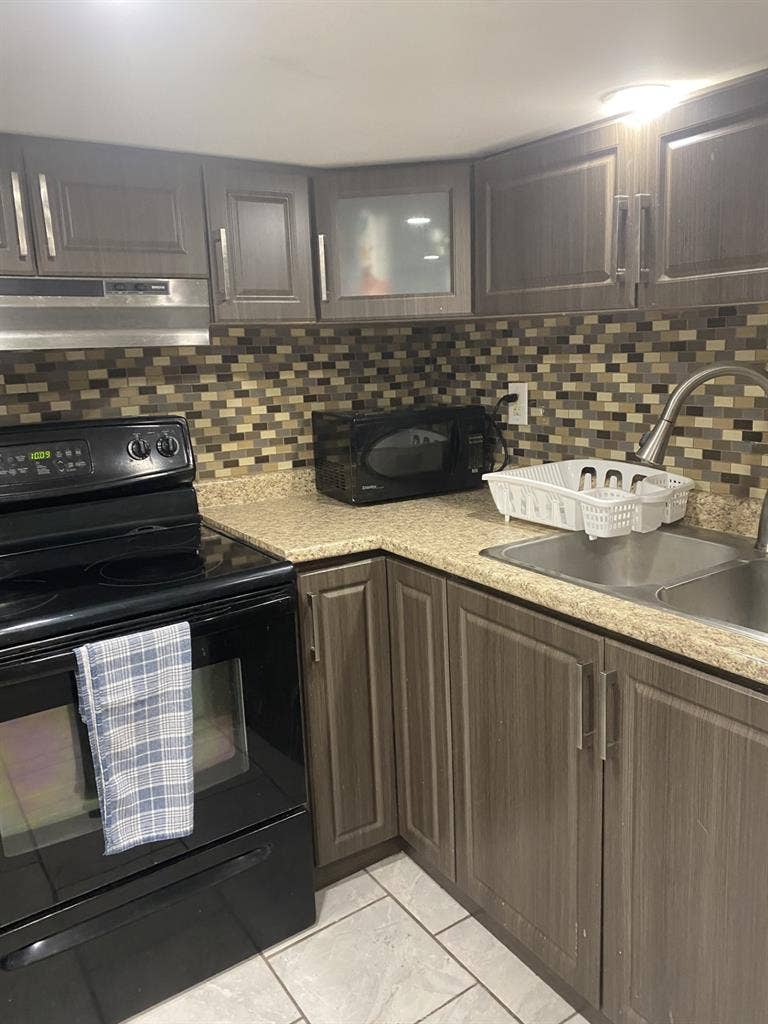 FURNISHED ONE BASEMENT BEDROOM,