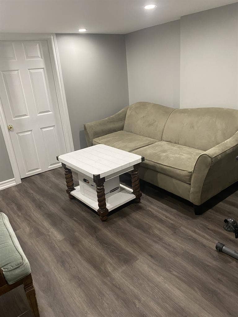 FURNISHED ONE BASEMENT BEDROOM,