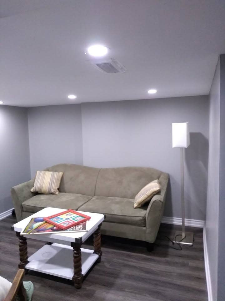 FURNISHED ONE BASEMENT BEDROOM,