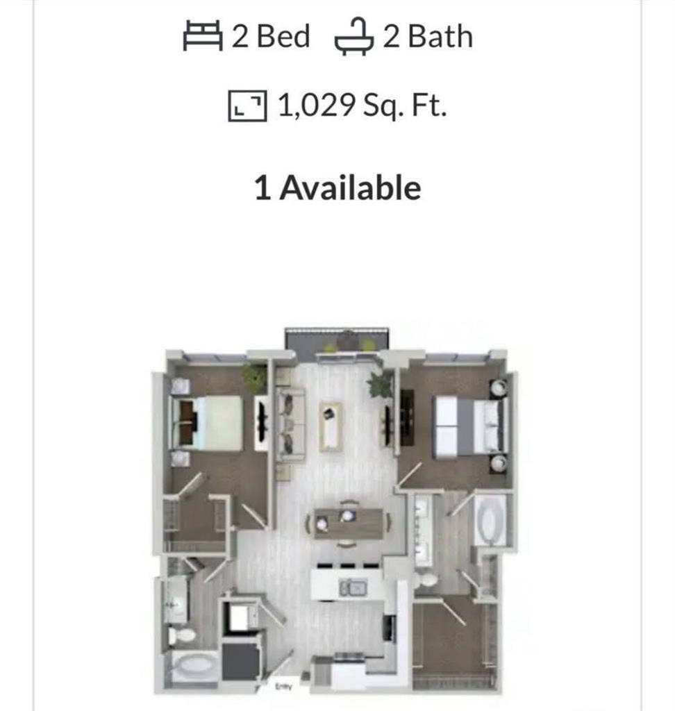 Private bedroom & bathroom