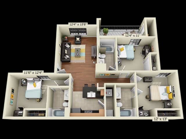 2026-27 Lease at The Oasis Apts