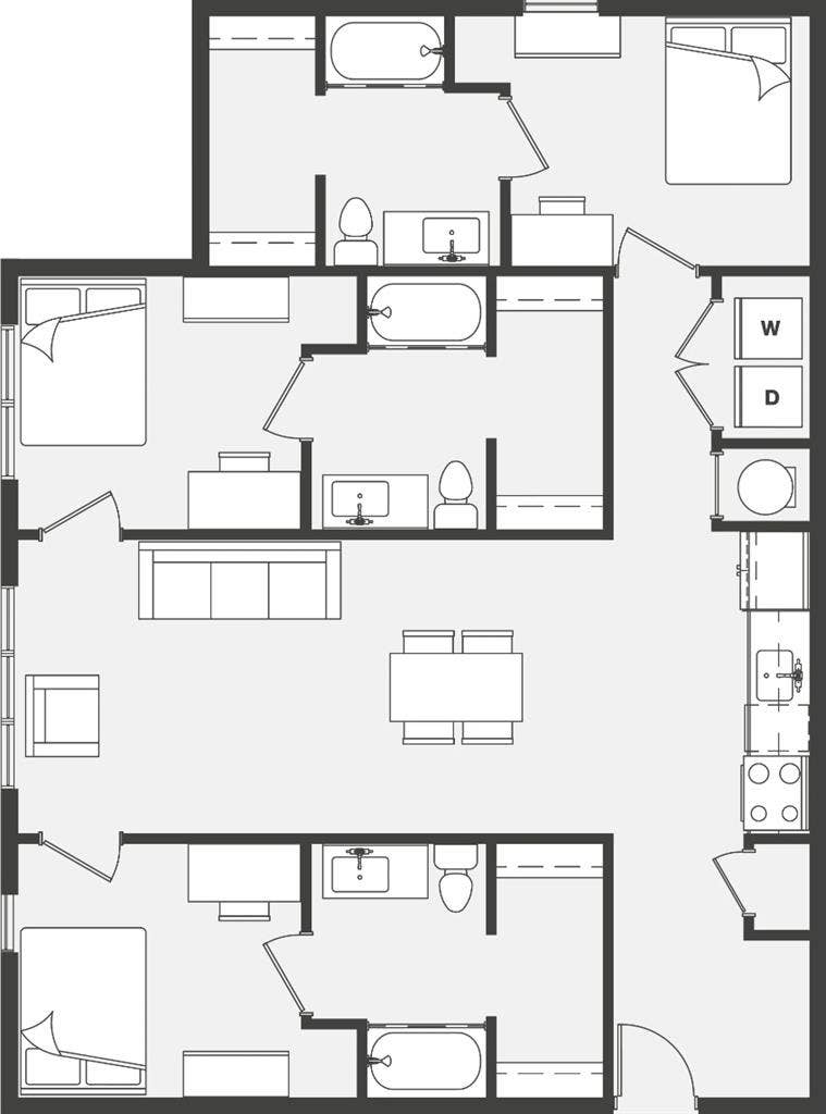 Lease take over on private bed/bath