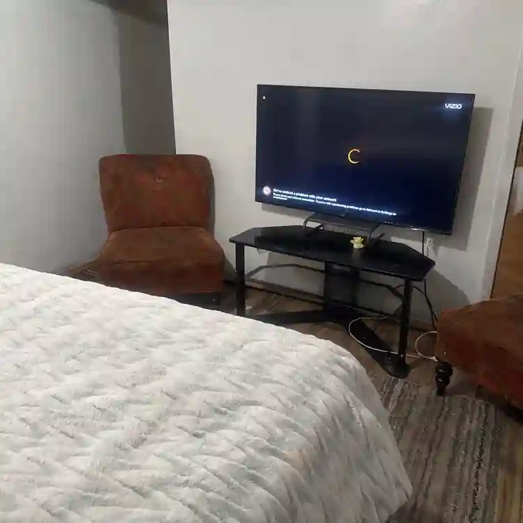 Big basement furnished room
