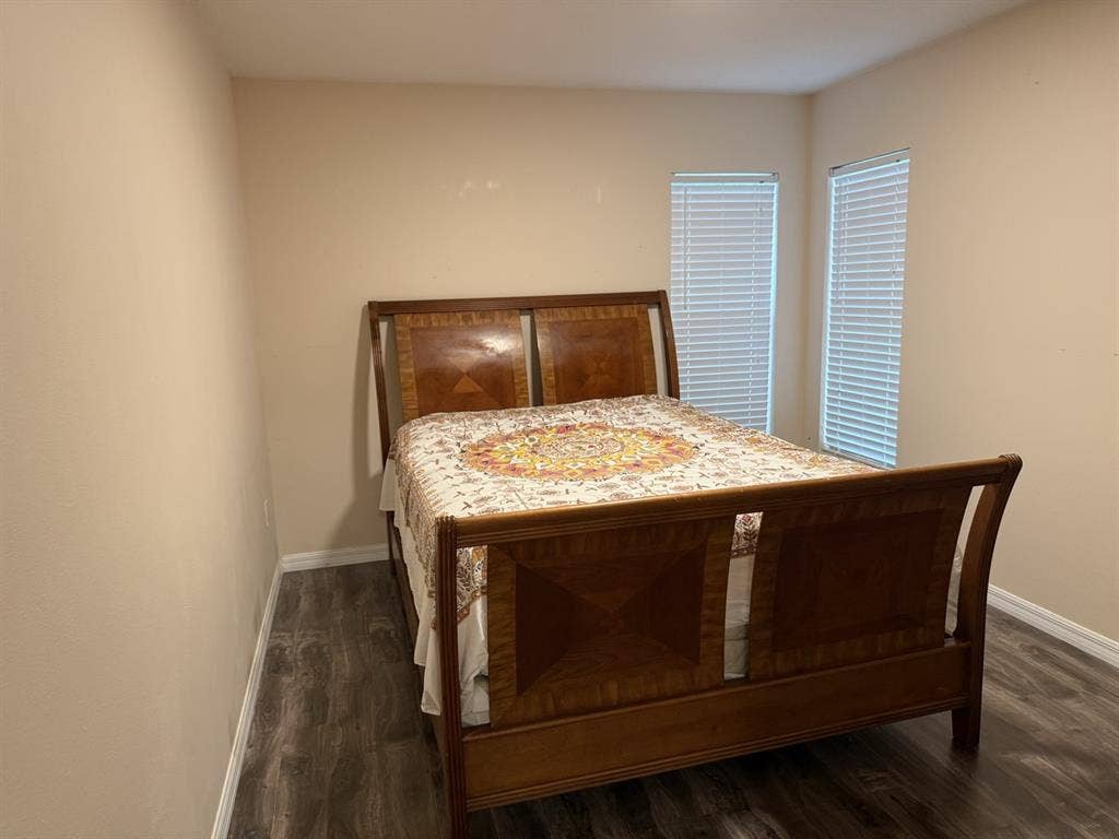 Room with a shared bathroom.