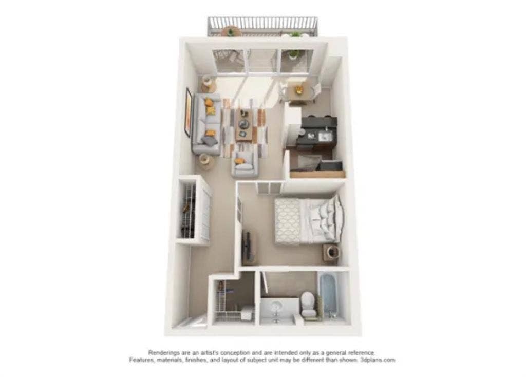 Studio Apartment