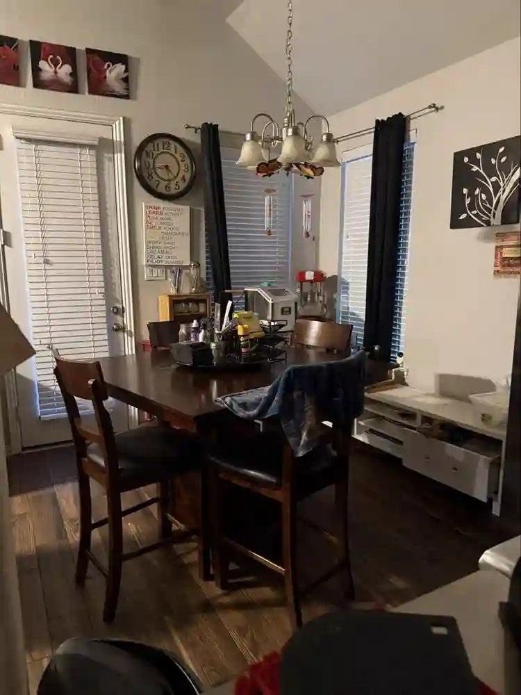 Large room with walking closet