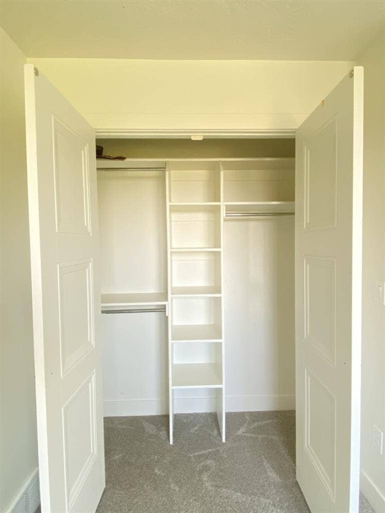 Private bedroom with shared bath