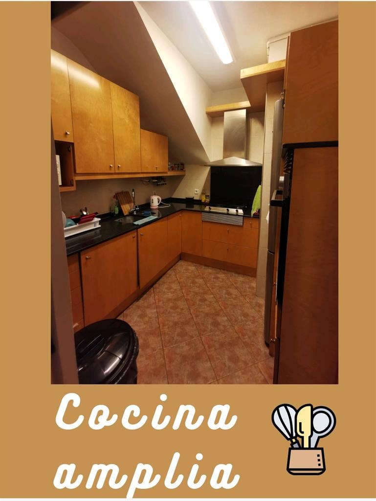 Habitacion con cama doble