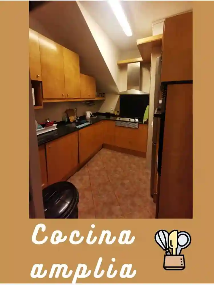 Habitacion con cama doble