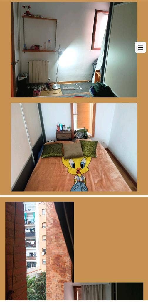 Habitacion con cama doble
