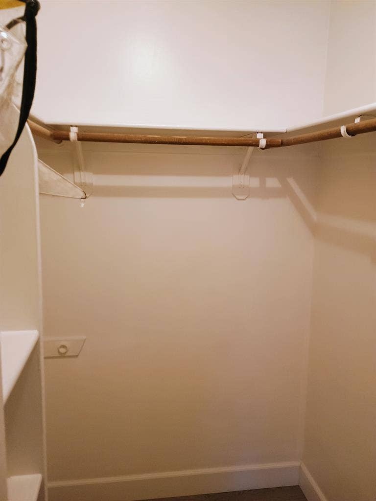 Bedroom furnished, private bathroom