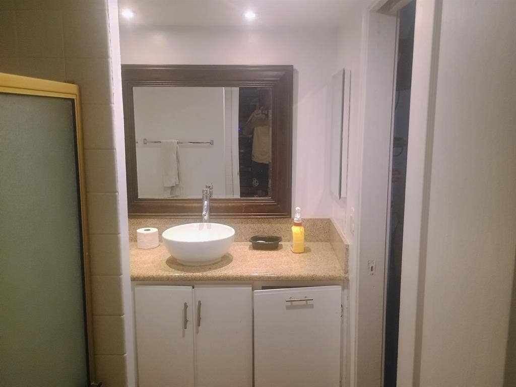 Bedroom furnished, private bathroom