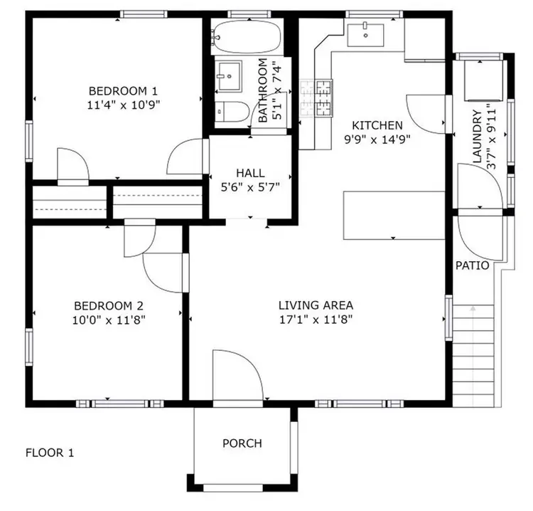2 BR in Los Angeles