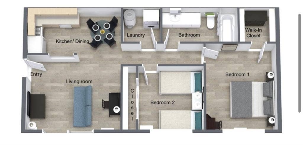 1-2 housemates needed